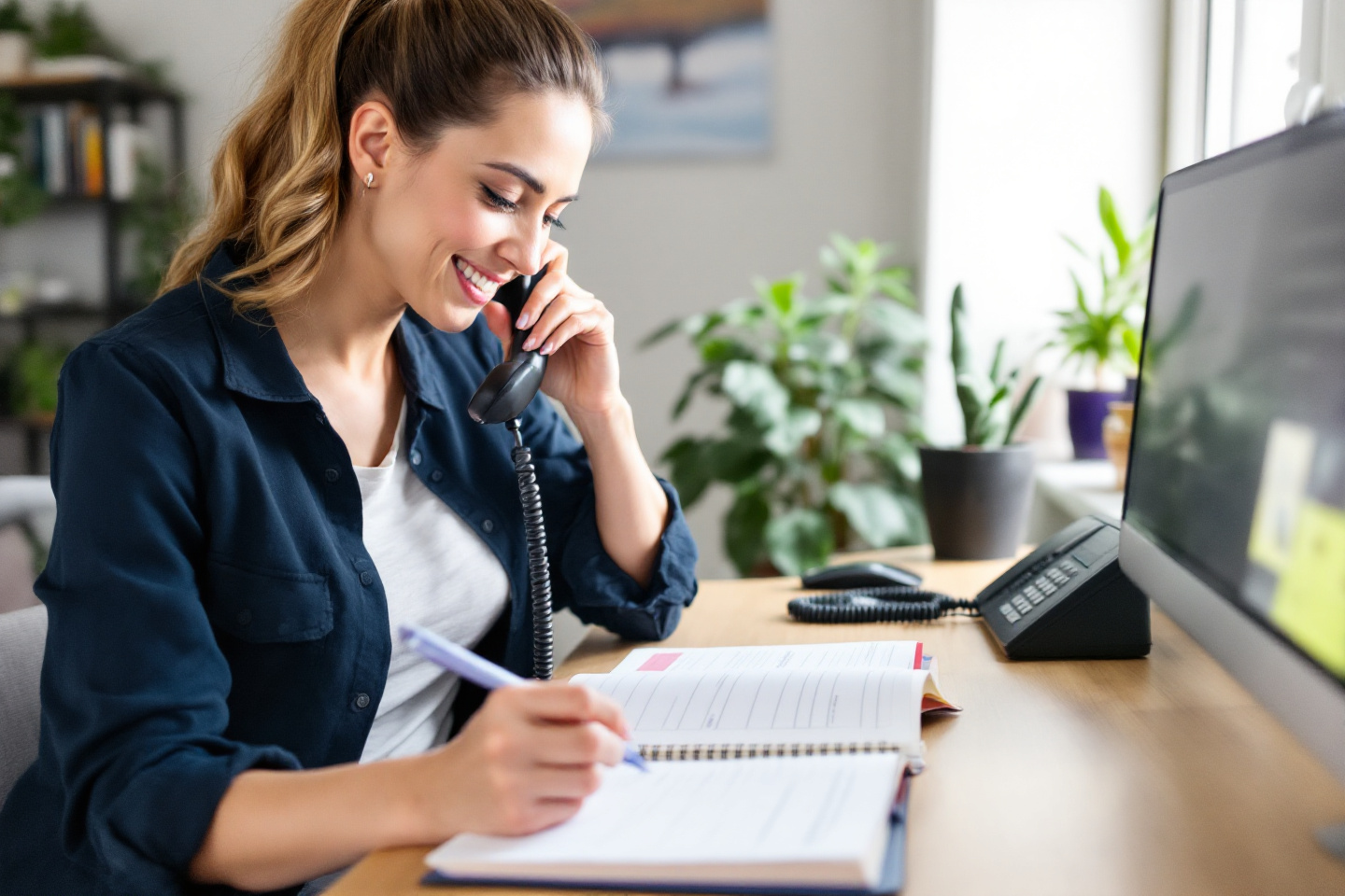 Organisation de rendez-vous par téléphone à domicile