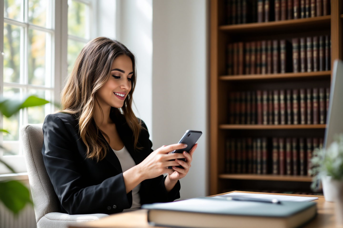 Cabinet d'avocat avec prise de message