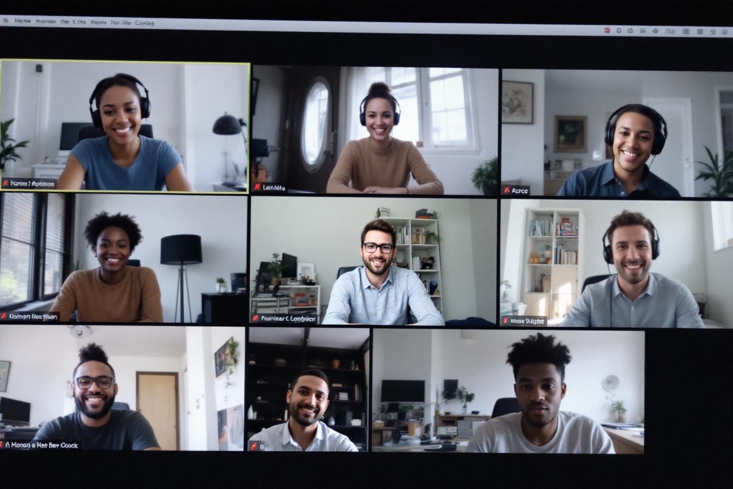 Réunion virtuelle de télésecrétariat