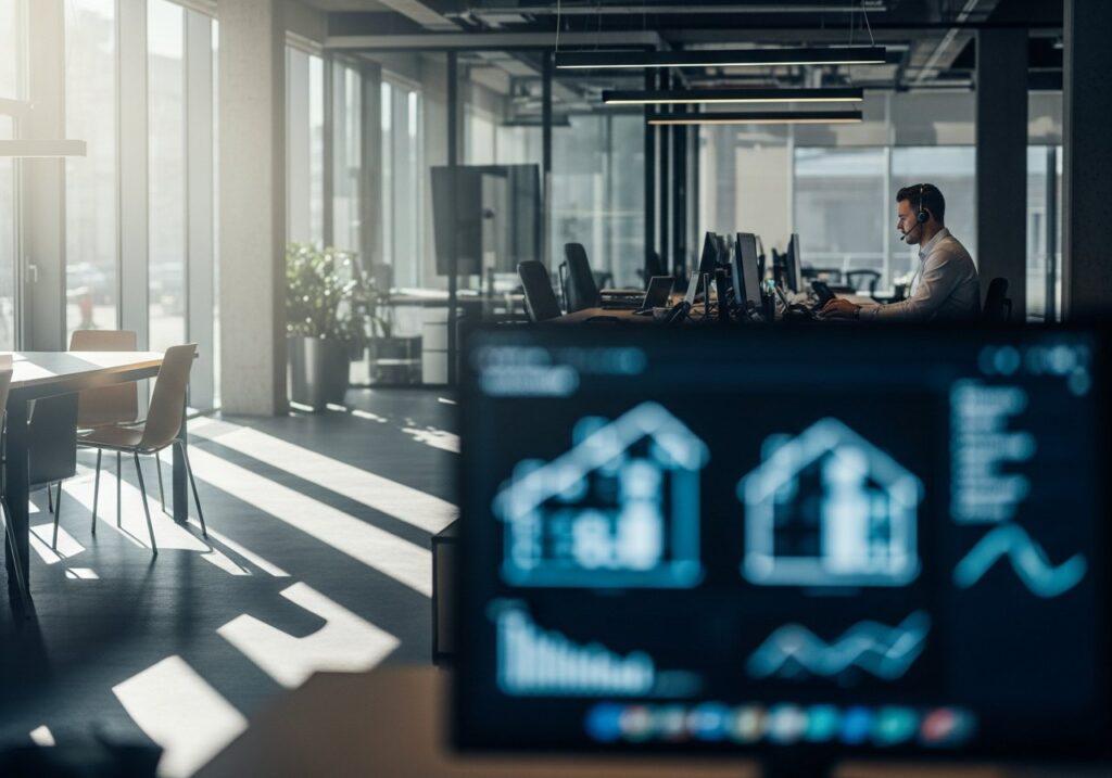 Une gestion d'appels professionnelle grâce à une permanence téléphonique immobilier pour une communication fluide.