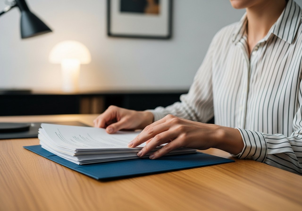 Entrepreneur concentré sur sa croissance, sa charge administrative étant allégée par un secrétariat externalisé.