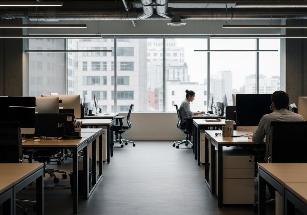 Une vue d'ensemble conceptuelle montrant les avantages d'une externalisation accueil téléphonique pour une entreprise moderne.