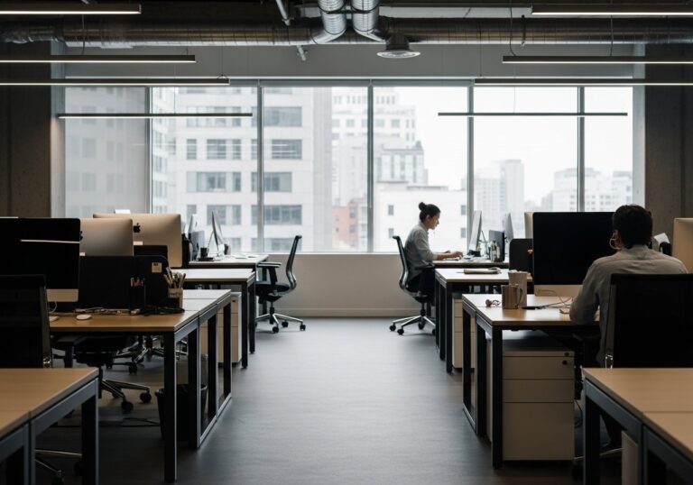 Une vue d'ensemble conceptuelle montrant les avantages d'une externalisation accueil téléphonique pour une entreprise moderne.